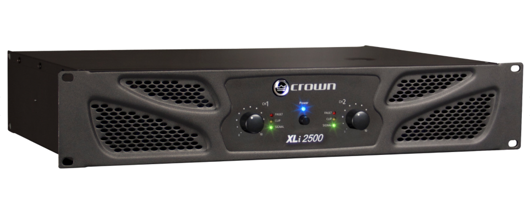 Crown XLi 2500 - cục đẩy công suất cho âm thanh rõ ràng, mạnh mẽ